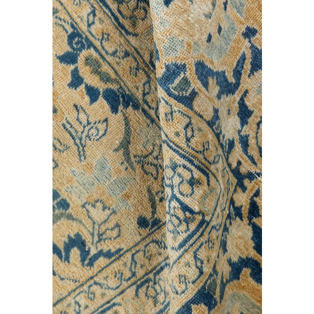 Persian Early 20th Century Persian Tabriz Handmade Wool Rug For Sale - Image 3 of 8