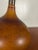 Pair of Medium Brown Ceramic Bulb Table Lamps | by Lotte and Gunnar Bostlund For Sale - Image 11 of 11