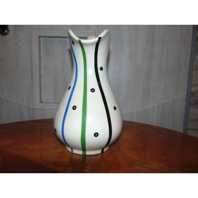 From Chodzież, Poland. dimensions: height 25.7 cm, diameter at the bottom 10.2 cm, width 20 cm.