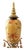 Bring tropical elegance to a floor, bookshelf, console, or dining table with this substantial hand-painted decorative...
