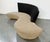 Vladimir Kagan Serpentine Curved Two-Tone Sofa For Sale In Miami - Image 6 of 17