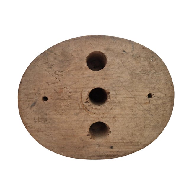 C1900 French Antique Wood Hat Form Block | Chairish