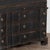 Late 18th Century Danish Black Painted Oak Rococo Secretary Bureau For Sale - Image 9 of 10