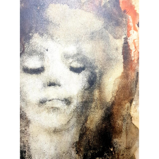 Early 21st Century Leonor Fini - Red-Haired Girl - Original Lithograph 1964 For Sale - Image 5 of 6