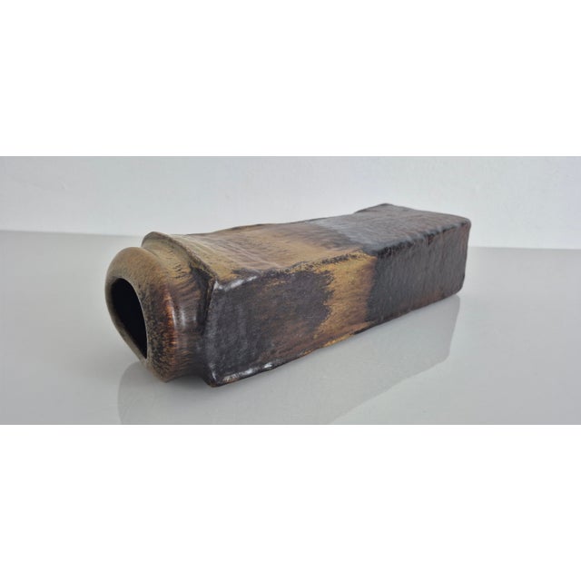 Ceramic Large Studio Ceramic Vase by Heiner Balzar for Steuler Keramik, Germany, 1960s For Sale - Image 7 of 16