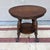 Antique Quartersawn Oak Round Tabouret Table With Glass Ball & Claw Feet For Sale - Image 14 of 18