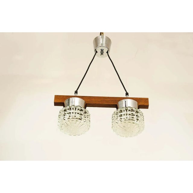 Mid-Century Chandelier by Richard Essig For Sale - Image 4 of 6