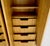 Tan Blond Walnut Side by Side 4 Doors Two Compartment Chest Drawers Dresser MINT! For Sale - Image 8 of 12