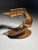 Architectural scale model of a staircase. Beautiful details such as the inlaid floor and turned balusters in the handrail....