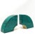 Contemporary Malachite-Style and Brass Arch Bookends - a Pair For Sale - Image 3 of 3