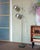 Floor Lamp with Two Shades in Metal, Denmark, 1970s For Sale - Image 3 of 7