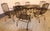 Black 1960s Meadowcraft Dogwood Wrought Iron Patio Dining Set For Sale - Image 8 of 15