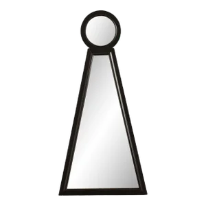 Late 20th Century Post Modern Keyhole Full Length Beveled Mirror