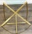John Vesey 1960s John Vesey Brass Geometric Table For Sale - Image 4 of 13