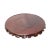 7" Chinese Brown Wood Handmade Round Table Top Stand Display Easel For Sale In San Francisco - Image 6 of 6