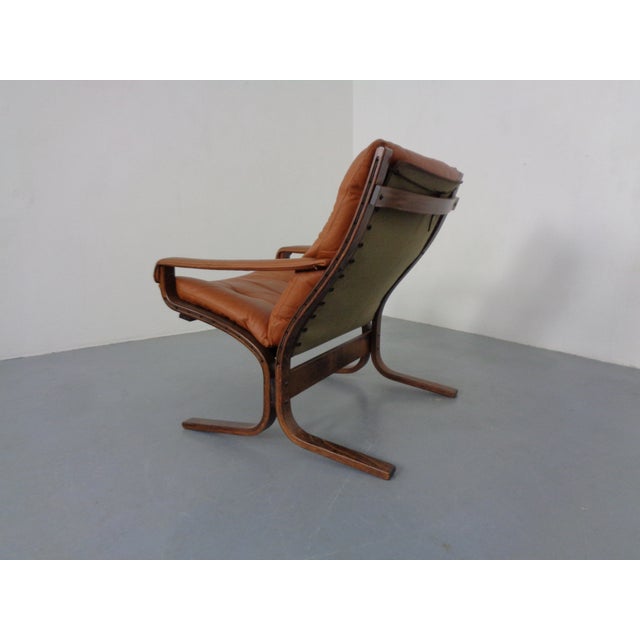 Mid-Century Modern Siesta Table and Leather Chairs by Ingmar Relling for Westnofa, Norway, 1960s, Set of 3 For Sale - Image 10 of 18