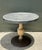 Wood Vintage Boho Patinated Cafe Table For Sale - Image 7 of 11