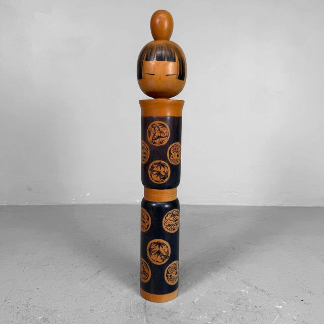 Large Sōsaku Kokeshi by Sato Suigai, Japan, 1960s For Sale - Image 11 of 11