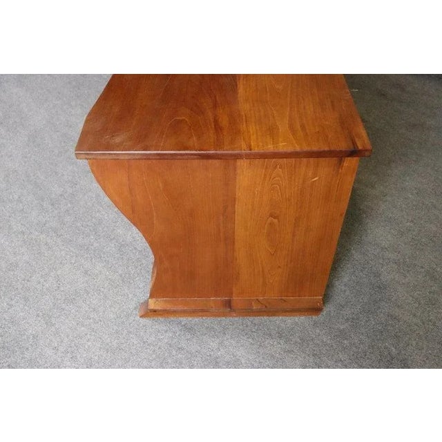 Mid-Century Modern Fantastic Live Edge Mid Century Modern Style Walnut Sideboard Buffet For Sale - Image 3 of 14