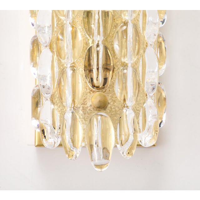 Crystal Sconces by Carl Fagerliund for Orrefors - a Pair (3 Pairs Available) For Sale - Image 9 of 10
