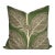 Thibaut Lacinato Pillow Cover in Green, 22x22 Pillow For Sale