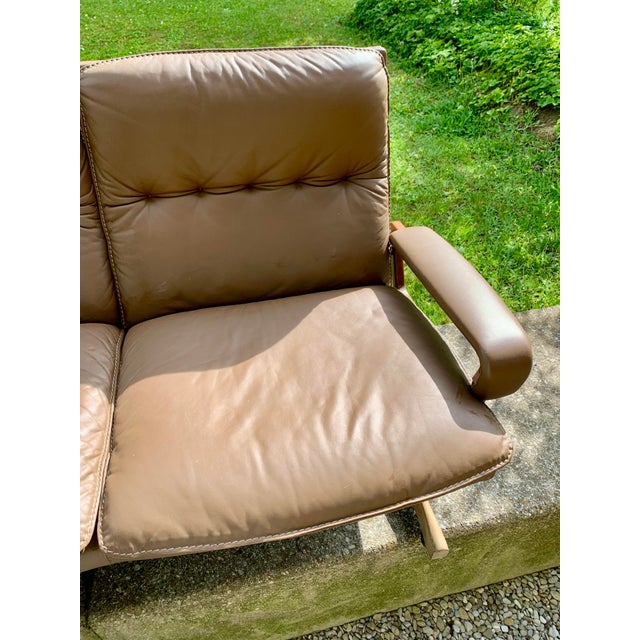 1970s Brutalist Sofa by André Vanden Beuck for Strässle, 1970s For Sale - Image 5 of 18