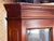 Wood Vintage Solid Mahogany Georgian Double Arch Top Bookcase or Display Cabinet For Sale - Image 7 of 10