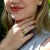Green Kai Bella 2.50ctw Emerald-Cut Peridot East-West Ring, Size 6 in 14k Gold (All Sizes Available) For Sale - Image 8 of 12