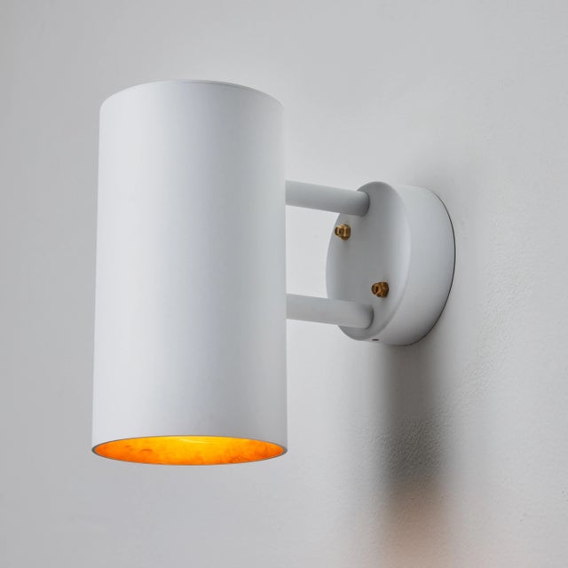 Hans-Agne Jakobsson C627/110 'Rulle' Outdoor Sconces in White - a Pair For Sale In Los Angeles - Image 6 of 12