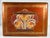 Art Nouveau Red Lacquered Floral Box for your consideration. The box measures approx. 9 1/2 inches long, 7 1/4 inches wide...