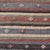 Mid 20th Century Turkish Vintage Kilim Striped Runner With Tribal Motifs in Copper and Greens For Sale - Image 5 of 11