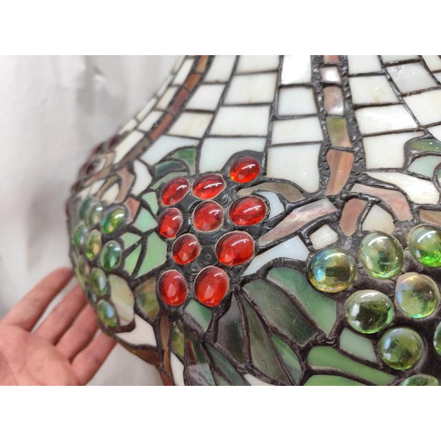 Vintage Art Nouveau Table Lamp, 1940s For Sale - Image 11 of 12
