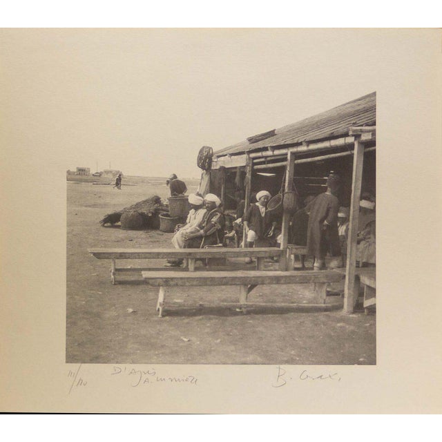 Photolithograph after Lumière Brothers. Edition of 120 plus Artist proofs. Published in the Portafoglio "Tunisiaca3 1996:...