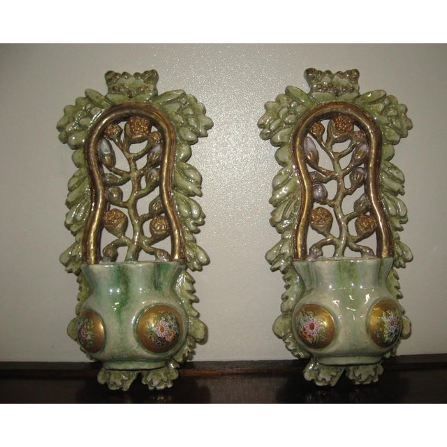 Holy Water Stoups by Pietro Melandri, 1940s, Set of 2 For Sale - Image 13 of 14