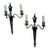 1920s Neoclassical Silverplate Electric Sconces - Rewired - Set of 2 For Sale