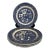 Early 20th Century Ye Olde Willow Ware Plates, Made in England- Set of 4 For Sale