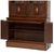 Grand Gothic Revival English Mahogany Bookcase With Concealed Storage For Sale - Image 4 of 6