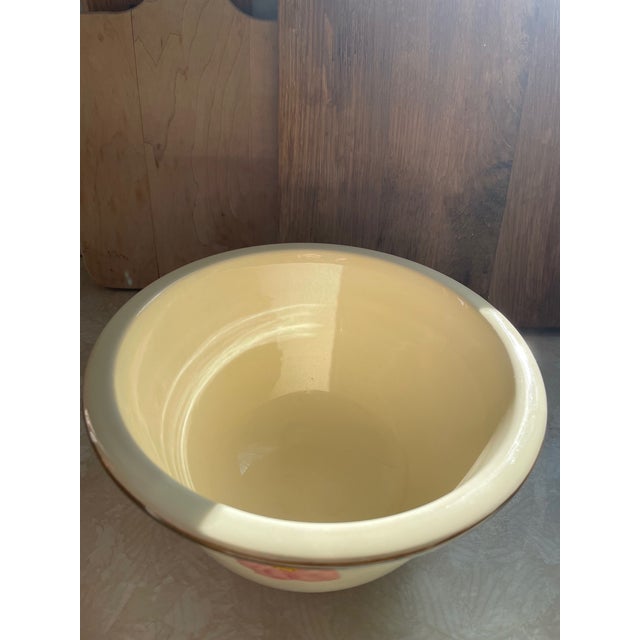 Rare 1950s Franciscan Desert Rose Nesting Bowls - Set of 3 (Made in Usa) For Sale - Image 9 of 13