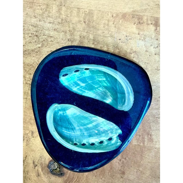 Vintage Resin Shell Paperweight For Sale - Image 11 of 12