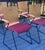 4 Leland Marquette Collection Stackable Chairs For Sale - Image 6 of 12