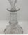 French Antique Baccarat Crystal Decanter With Stopper For Sale - Image 3 of 6
