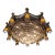 1960s Crystal Historical Chandelier For Sale