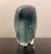 Global Views Global Views Micro Bubble Polish Art Glass Vase in Azure - Small For Sale - Image 4 of 10