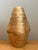 Vintage Textured Wood Decorative Vase For Sale - Image 9 of 14