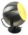 Vintage Dutch Wall Mounted Eyeball Lamp in Stainless Steel from Anvia For Sale