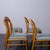 1970s Vintage Wooden and Fabric Chairs, 1970s, Set of 4 For Sale - Image 5 of 17