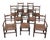 Set of Ten Country French Oak Dining Chairs in the Louis XIII Style, Includes 2 Armchairs For Sale