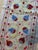 Mid-Century Modern Ivory Silk Suzani Table Runner With Pomegranates For Sale - Image 3 of 8