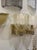 Murano Gold Glass Cup Sconces - a Pair For Sale In Dallas - Image 6 of 6
