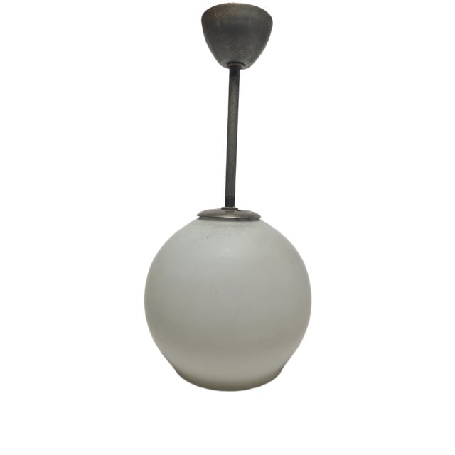 Art Deco Pendant Lamp, Poland, 1950s For Sale - Image 11 of 11